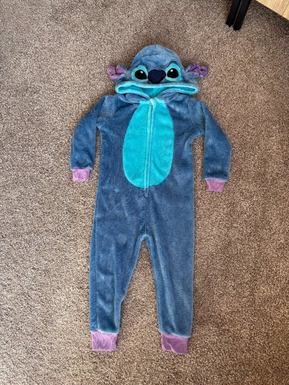 Disney Stitch Fleece Onesie Unisex Size 3T